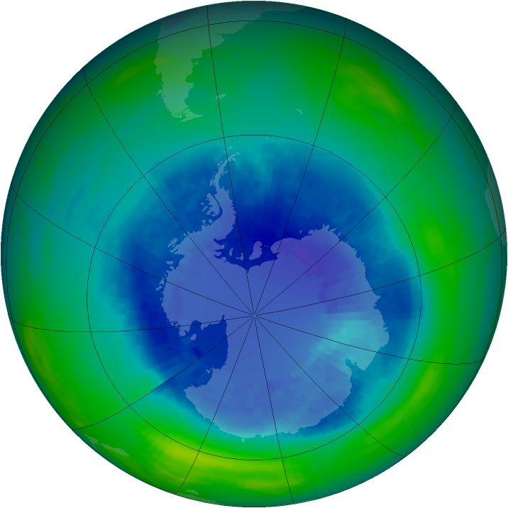 Ozone Map 1987-09-08